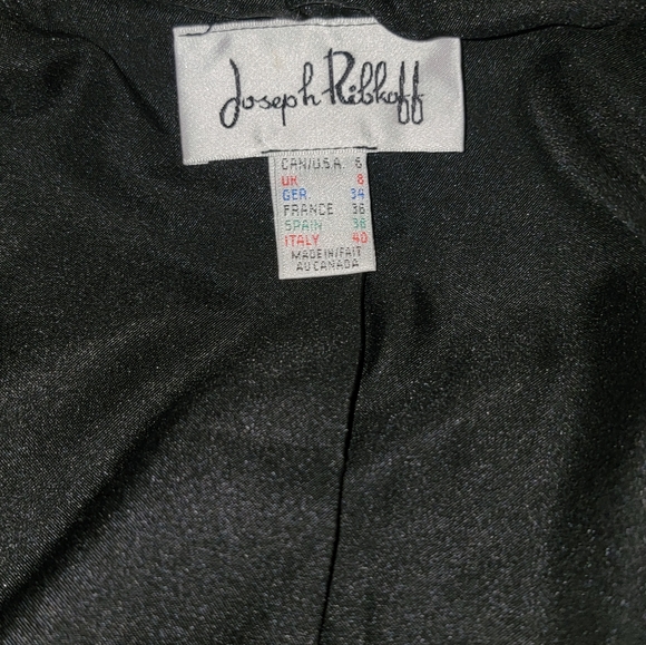 Joseph Ribkoff Weston Black Quilted Jacket - Picture 5 of 9